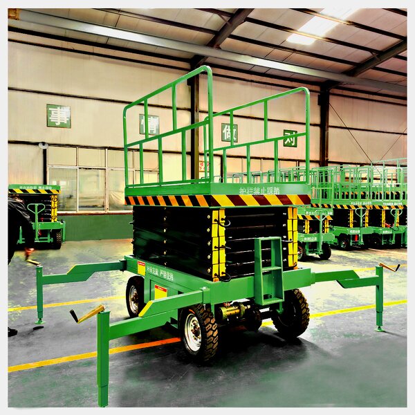 Movable Scissor Lift Manufacturer - 18m 500kg Electric Hydraulic Mobile