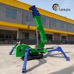 Spider Crane Manufacturer - 10 Ton Full-hydraulic Transmission Cheap Price