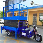 High Altitude Vehicle Lift Factory - Electric Three Wheel Mobile Scissor Lift
