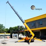 Track Spider Crane Supplier - 3 Ton Lifting Height 10m With Articulating Arm