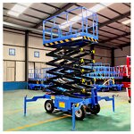 Electric Hydraulic Scissor Lift Factory - 2025 Popular Full Electric 4m-10m