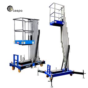 Electric Single Mast Platform Supplier - Hydraulic Aluminum Alloy Aerial Work
