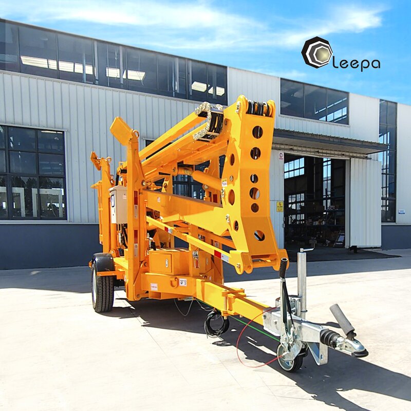 Aerial Towable Trailer Lift Factory - Cherry Picker 20m Towable Boom Spider