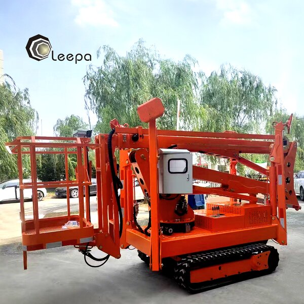 Crawler Cherry Picker Manufacturer - Off Road Tracked Boom Spider Telescopic