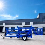 Hydraulic Man Lift Manufacturer - 10m-20m Telescoping Articulated Tracked Spider
