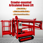Crawler Boom Lift Factory - Tracked Cherry Picker Telescopic Articulated