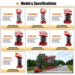Battery Powered Scissor Lift Factory - Hydraulic Driven Self Propelled Platform