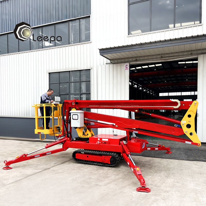 Crawler Cherry Picker Manufacturer - Tracked Off Road Spider Lift Table Telescopic