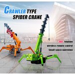 Spider Crane Manufacturer - 10 Ton Full-hydraulic Transmission Cheap Price