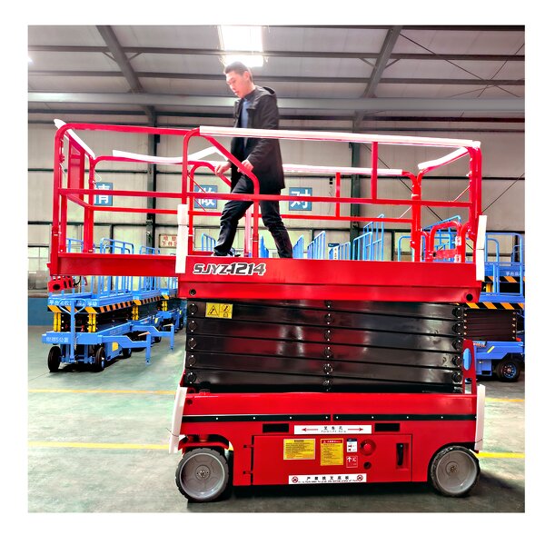 Battery Powered Scissor Lift Factory - Hydraulic Driven Self Propelled Platform