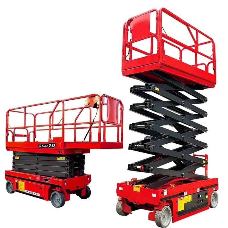 Hydraulic Scaffold Lift Manufacturer - 4m-10m Automatic Mobile Elevator Construction