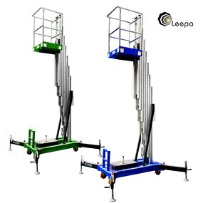 Portable Aluminum Mast Lift Factory - High-quality for Outdoor Use
