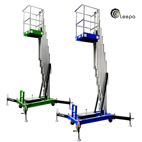 Portable Aluminum Mast Lift Factory - High-quality for Outdoor Use