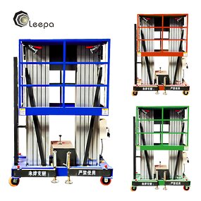 Dual Mast Aluminum Lifter Factory - Electric Machine Mini Hydraulic Lift Platform