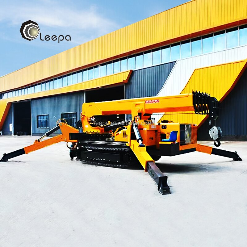 Small Crawler Cranes Factory - 1.2t-8t Flexible Mobile Spider Cranes
