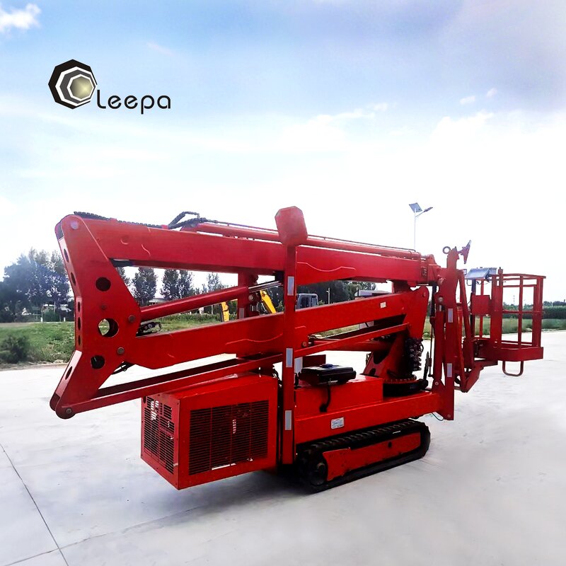 Crawler Cherry Picker Supplier - Tracked Off Road Boom Spider Telescopic