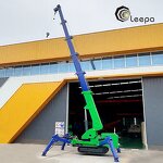 Spider Crane Supplier - 1.5 Ton 3 Ton 5ton 8ton Architecture Basket