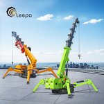 Mini Spider Crane Supplier - Telescopic 1.5-10 Ton for Outdoor Use