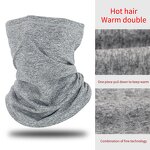 Neck Gaiter Manufacturer - OEM/ODM R Winter Fleece Warm Thick Windproof