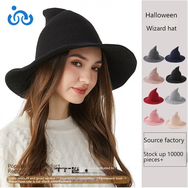 Witch Hat Manufacturer - Factory Direct Sale Halloween Atmosphere Magician