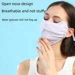 Ice Silk Face Mask Manufacturer - OEM/ODM Women UV Sun Protection Hunting