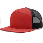 Snapback Cap Manufacturer - Wholesale Factory Flat Brim Custom 7 Panel