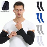Armguard Sleeves Manufacturer - OEM/ODM R High Quality Solid Color Ice Silk