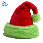 Santa Hats Manufacturer - OEM/ODM 2025 Christmas Decorations Plush Double