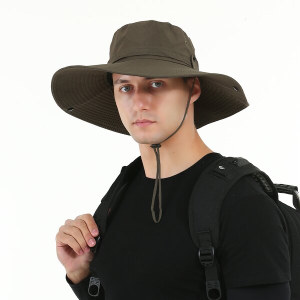 Bucket Hat Manufacturer - OEM/ODM Solid Foldable Big Brim Summer Outdoor