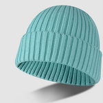Knitted Hat Manufacturer - OEM/ODM Thickened Autumn Winter Trend Solid Color