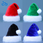 Santa Hats Manufacturer - OEM/ODM 2025 Christmas Decorations Plush Double