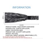 Headband Manufacturer - OEM/ODM Fashion Unisex Solid Color Hair Elastic