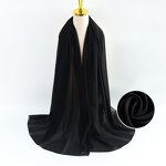 Hijab Scarf Manufacturer - Wholesale Ethnic Plain Chiffon Touch Keffiyeh