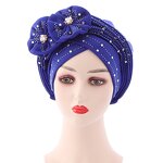 Turban Caps Manufacturer - OEM/ODM Hijabs Arab Popular Luxury Gold