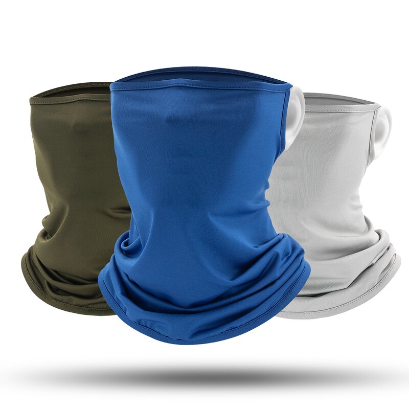 Neck Gaiter Manufacturer - OEM/ODM R Solid Color Cycling Breathable Multifunction