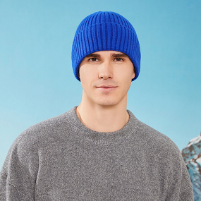 Knitted Hat Manufacturer - OEM/ODM Thickened Autumn Winter Trend Solid Color