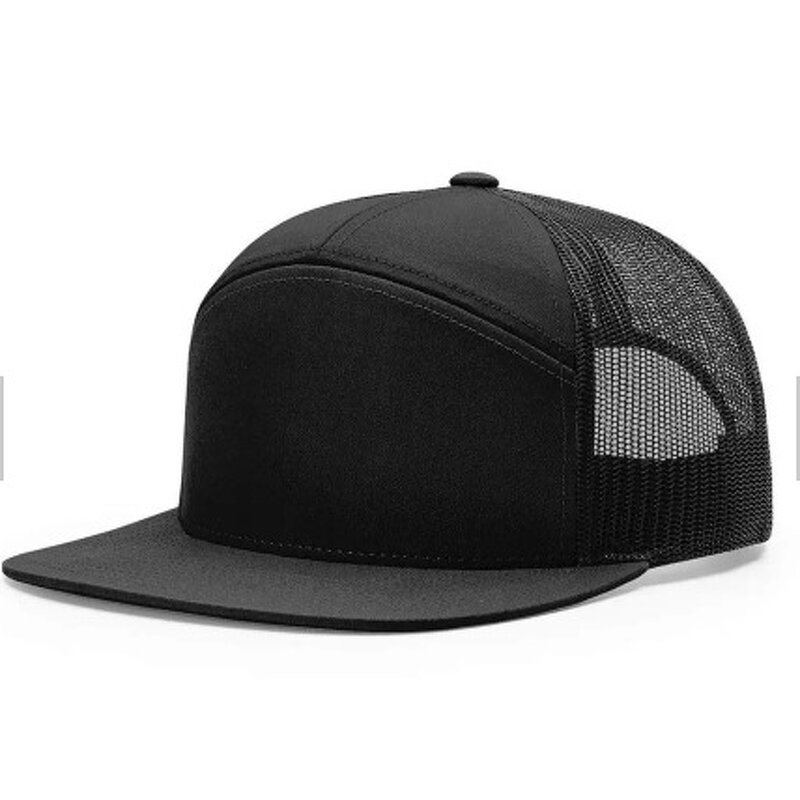 Snapback Cap Manufacturer - Wholesale Factory Flat Brim Custom 7 Panel