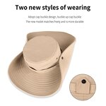 Bucket Hat Manufacturer - OEM/ODM Solid Foldable Big Brim Summer Outdoor