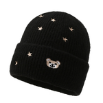 Knitted Hat Manufacturer - OEM Custom Bear Embroidered for Children Candy