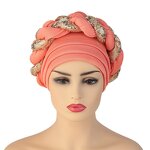 Hijab Manufacturer - OEM/ODM Muslim Braid Beanie Caps African Turbans