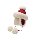 Fur Hat Manufacturer - OEM/ODM New Cute Fur Ball Warm Knitted Hat