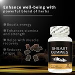 Shilajit Gummies Manufacturer - OEM/ODM Adult in Bottle Pack Not for Pregnant