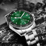 Luxury Business Sports Watches Factory - 5ATM Waterproof Stainless Steel Bracelet