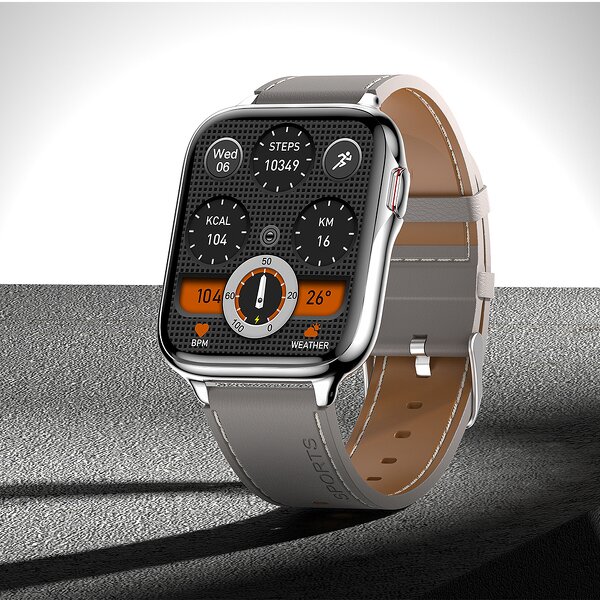 Smart Watch Factory - LW46 1.69inch Women 3ATM Waterproof BT Call Android IOS