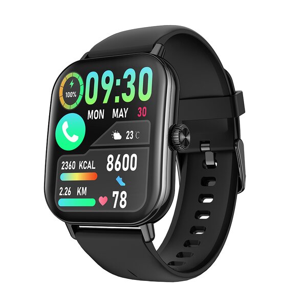 GPS Smart Watch Manufacturer - 1.96inch Big Screen AI Voice BT Call Fitness