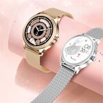 Lady Smart Watch Factory - LW105 Luxury IPS 1.28 Inch Diamond BT Call
