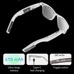 AI Smart Glasses Supplier - AG01 ChatGPT 8MP Camera WiFi Transfer Audio