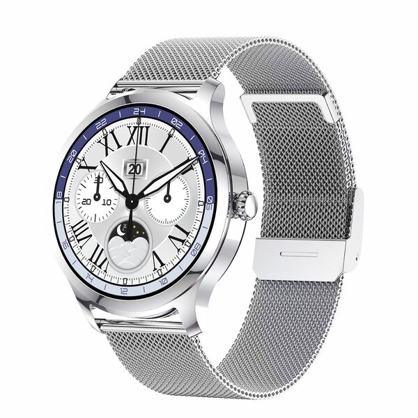 Stainless Steel Smart Watch Manufacturer - for Women BT Call OEM ODM Custom