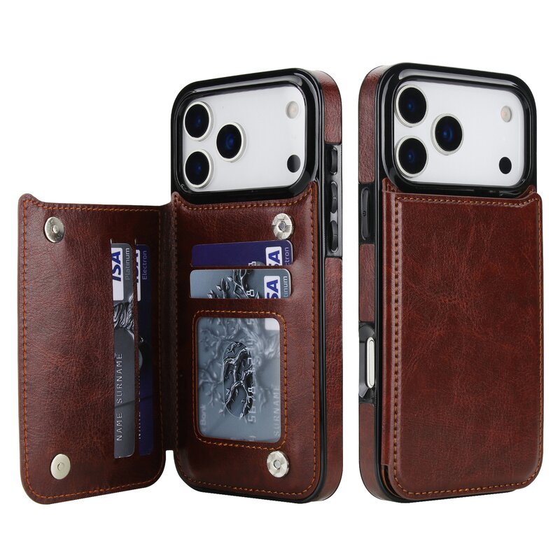 Phone Case Manufacturer - OEM/ODM Luxury Card Slot Wallet for Iphone 17
