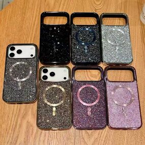 Phone Case Manufacturer - OEM/ODM Bling Glitter Diamond Magnetic for iphone